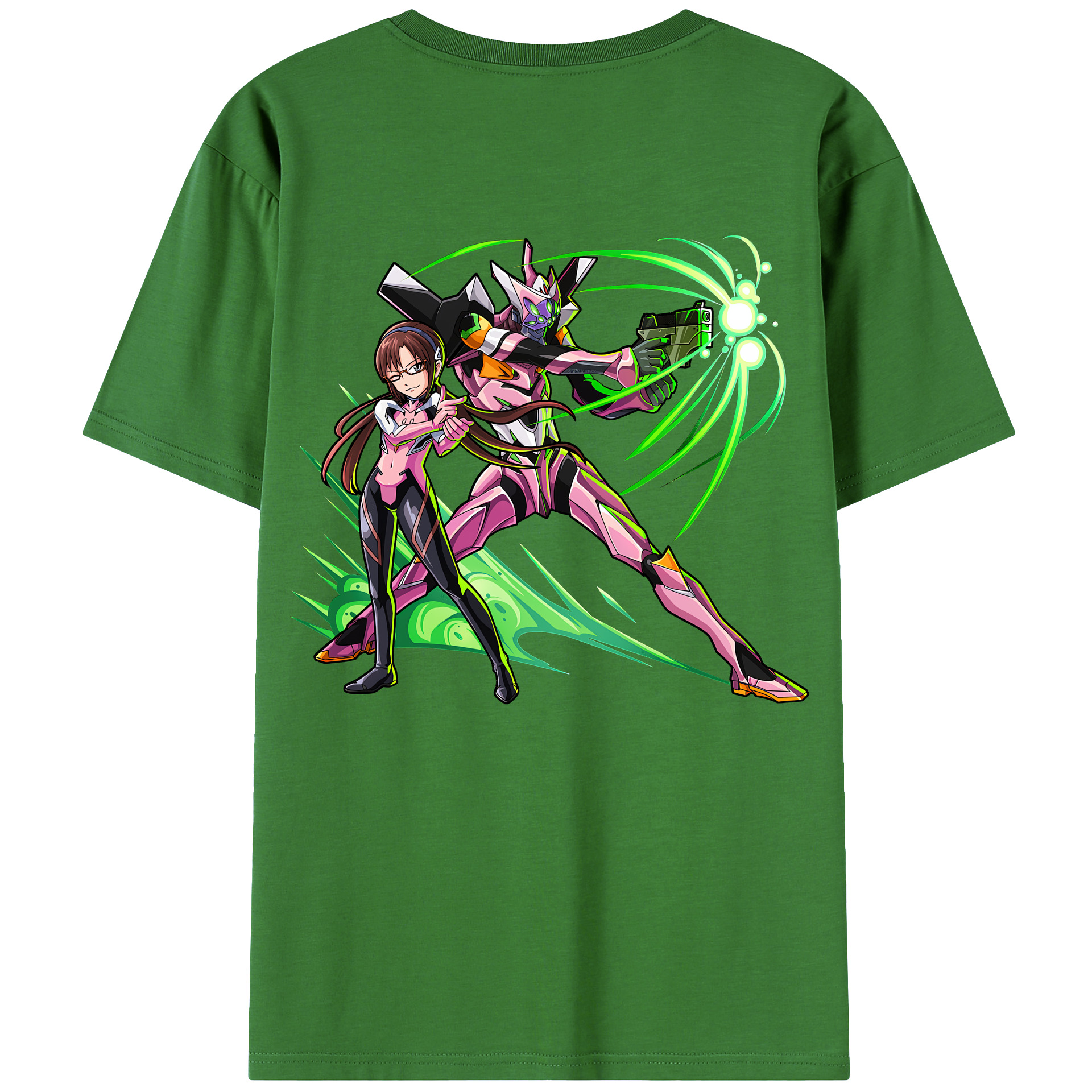 （画像用） EVA 新世紀エヴァンゲリオン レディース半袖Tシャツ(バックプリント)